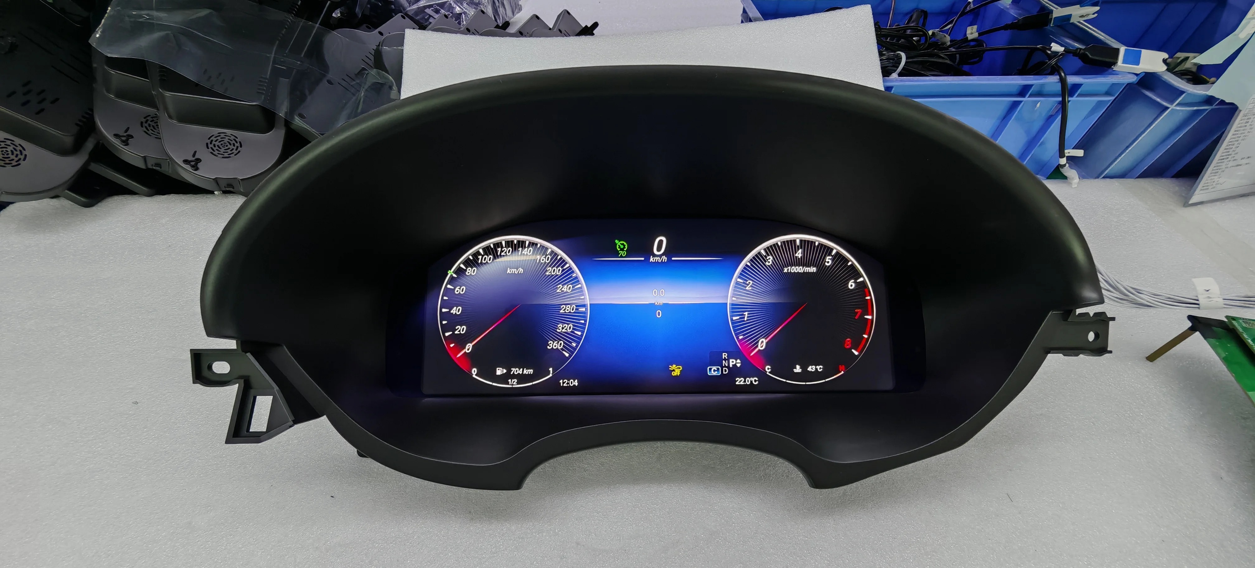 Car Digital Dashboard Multi-functional Cluster Auto Instrument Panel for  CLS 2012-2017 LHD LCD Instrument Panel